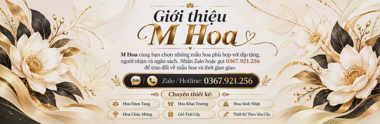 Ảnh bìa Shop hoa tươi Xã Mai Châu Phú Thọ - Tư vấn mẫu hoa hợp ngân sách